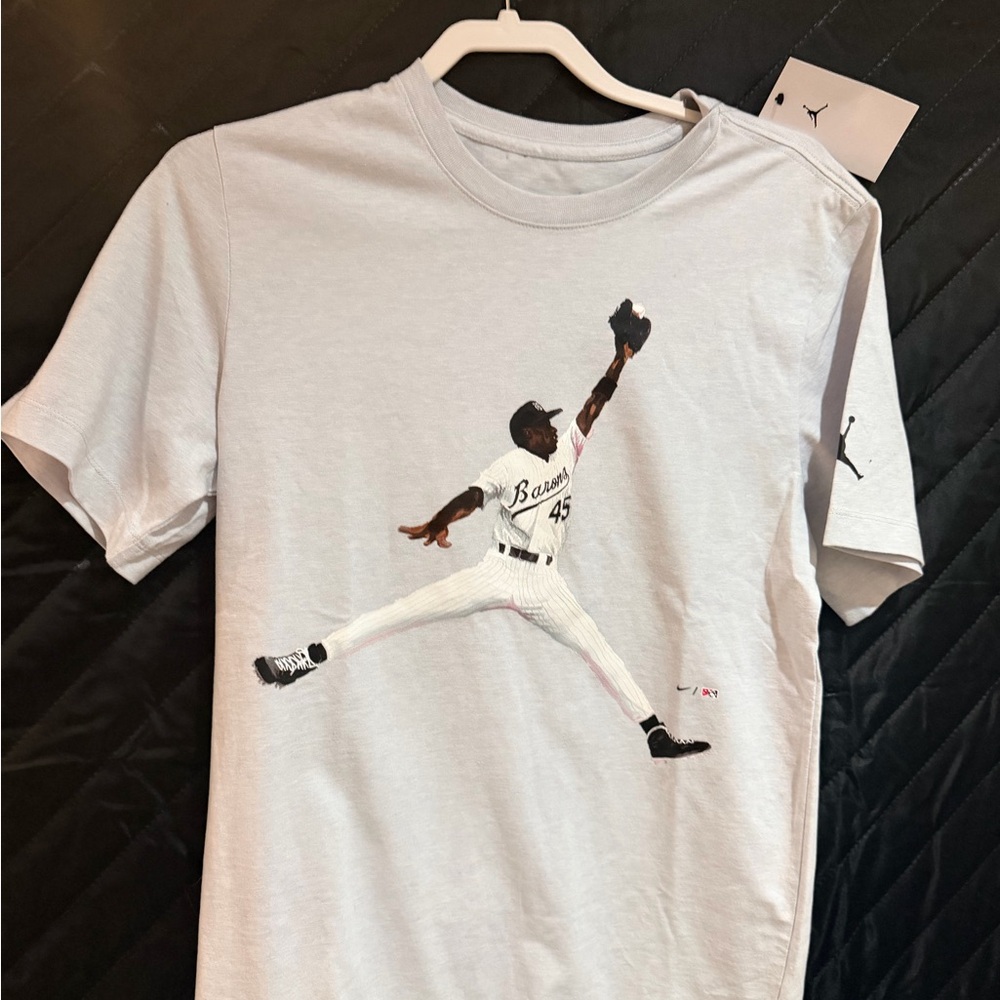 Jordan Men's Graphic T-Shirt - Light Gray
